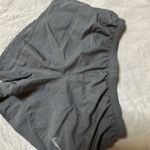 grey nike running shorts